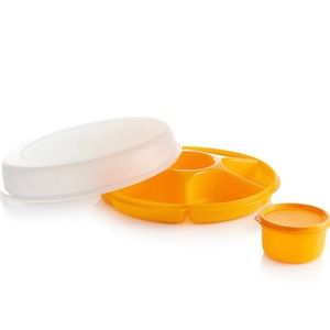 Set of 2 Tupperware Serving Center